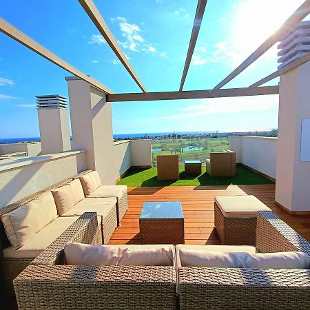 Nuevo Atico Toyo. Vistas Al Mar, Terraza, Solarium, Piscina, A/A, Wifi Y Garaje Apartment El Toyo Ngoại thất bức ảnh